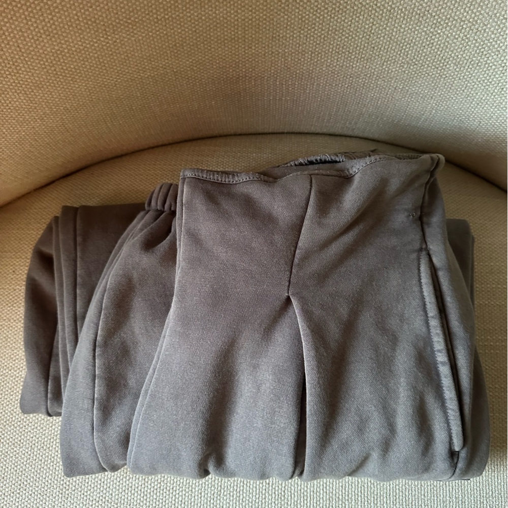 NWOT! FREE PEOPLE! 'Cheer On Joggers' in Gunmetal/gray! XL! Unique! - Picture 3 of 14